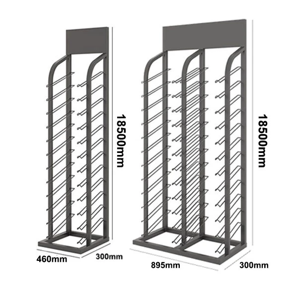 Metal Floor-standing Tile Sample Display Rack best